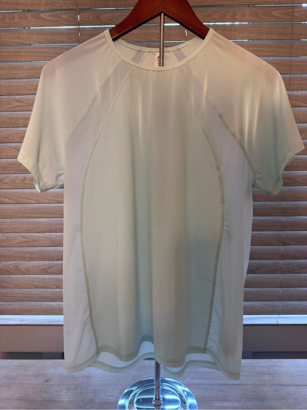 Athleta Short-Sleeve Performance Tee in Pale Mint